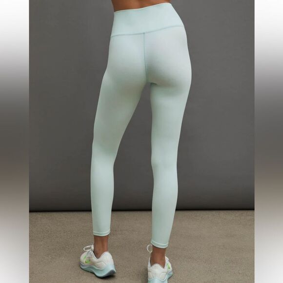 Carbon 38 Leggings Melt High Waist Full Length Clearly Aqua Size S - Picture 3 of 11